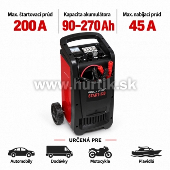 Nabíjač autobatérií so štartérom START 320